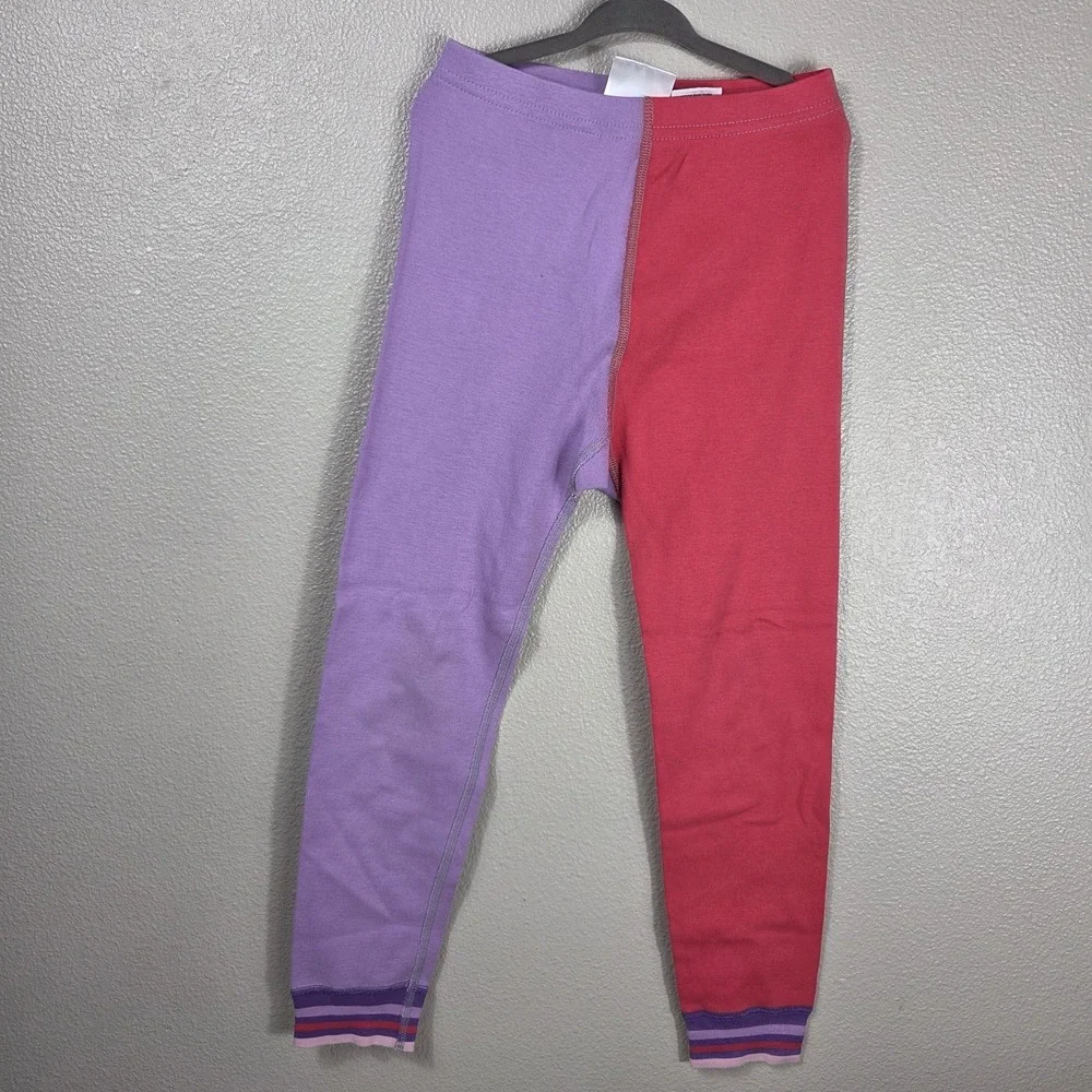 Hanna Andersson Organic Cotton Pajama Bundle Girls‎ 6-7 Unicorn Striped 5...